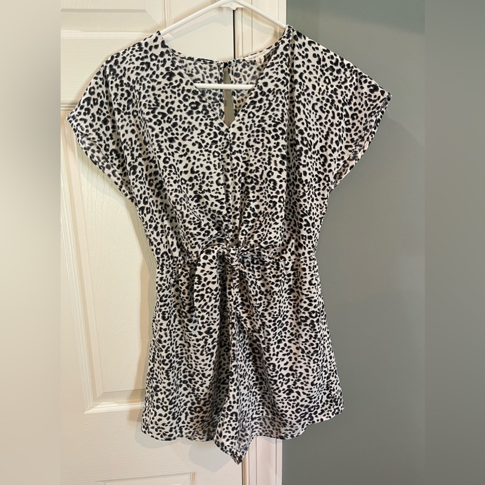 Mainstrip Animal Print romper
